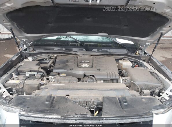 JN8AY2AD0M9662144 2021 NISSAN ARMADA Silver Widok z tyłu