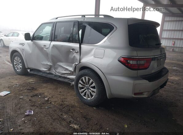 JN8AY2AD0M9662144 2021 NISSAN ARMADA Silver Tył lewy