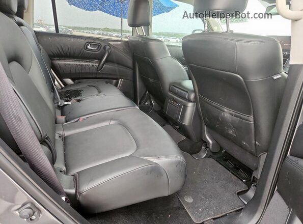 JN8AY2AD1R9706272 2024 NISSAN ARMADA Серый Вид задних сидений