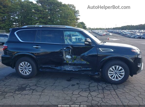 JN8AY2AD6R9706980 2024 NISSAN ARMADA Black წინა ხედი