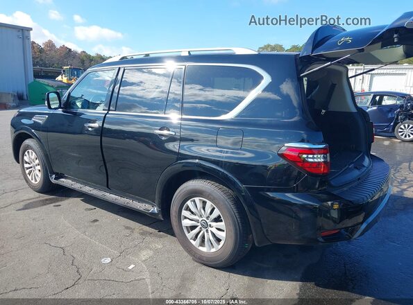 JN8AY2AD6R9706980 2024 NISSAN ARMADA Black უკანა მარცხენა