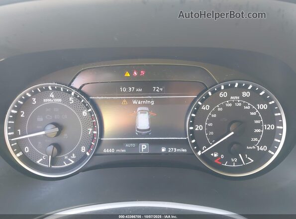 JN8AY2AD6R9706980 2024 NISSAN ARMADA Black უკანა სავარძლების ხედი
