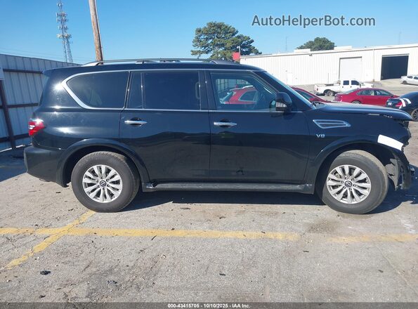 JN8AY2ADXM9662121 2021 NISSAN ARMADA Black Widok wnętrza 360 stopni
