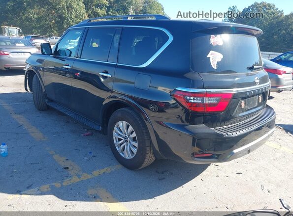 JN8AY2ADXM9662121 2021 NISSAN ARMADA Black Tył lewy