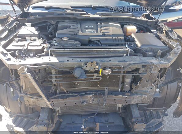 JN8AY2ADXM9662121 2021 NISSAN ARMADA Black Widok z tyłu