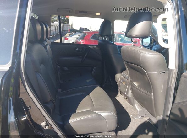 JN8AY2ADXM9662121 2021 NISSAN ARMADA Black Widok naklejki z numerem VIN