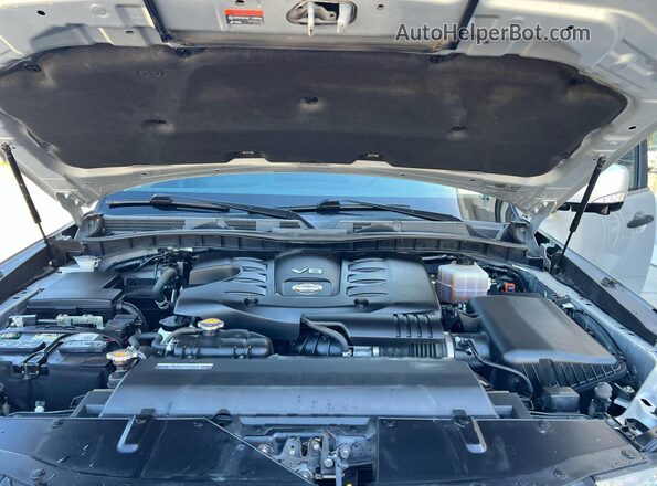 JN8AY2BA1M9372547 2021 NISSAN ARMADA Silver Вид панелі приладів
