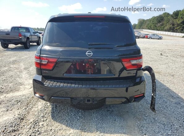 JN8AY2BA1M9373701 2021 NISSAN ARMADA Black Vista trasera