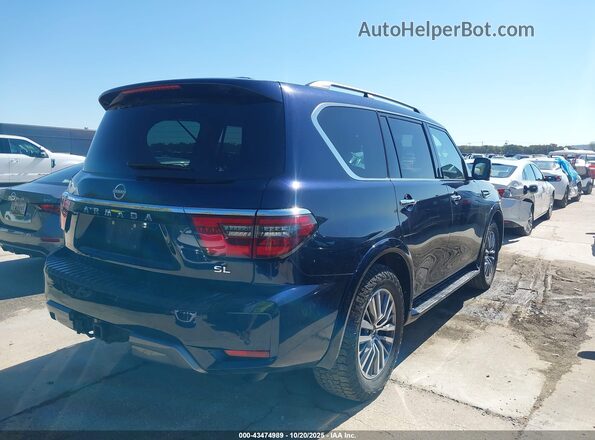 JN8AY2BA2P9401932 2023 NISSAN ARMADA Navy Задняя правая четверть