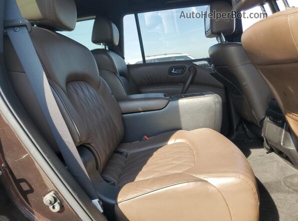 JN8AY2DA7M9371836 2021 NISSAN ARMADA Бордовый Вид задних сидений