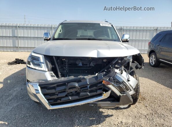 JN8AY2DB0N9811972 2022 NISSAN ARMADA Silver Front view
