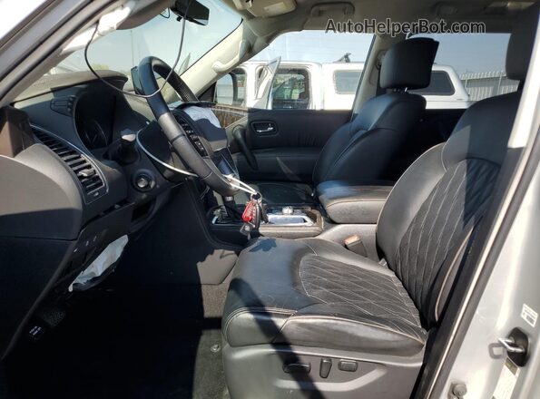 JN8AY2DB0N9811972 2022 NISSAN ARMADA Silver Front interior view