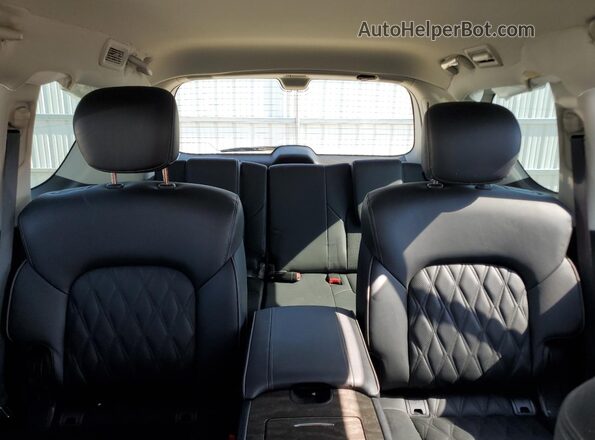 JN8AY2DB0N9811972 2022 NISSAN ARMADA Silver Rear seats view
