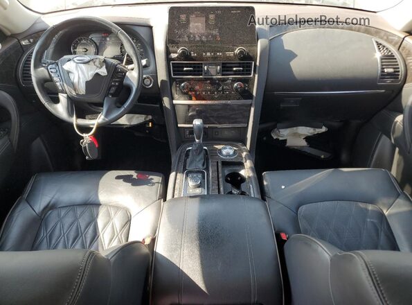 JN8AY2DB0N9811972 2022 NISSAN ARMADA Silver Dashboard view