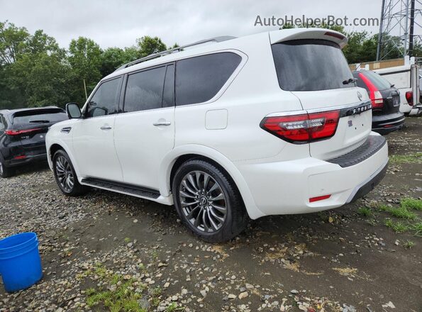 JN8AY2DB7P9833633 2023 NISSAN ARMADA White უკანა მარცხენა