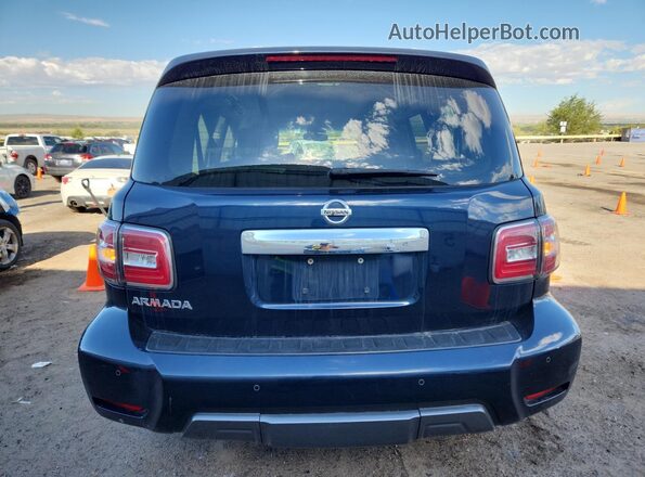 JN8AY2NC3L9617618 2020 NISSAN ARMADA Blue Vista trasera
