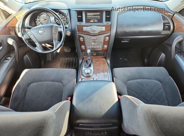 JN8AY2NC3L9617618 2020 NISSAN ARMADA Blue Vista del salpicadero