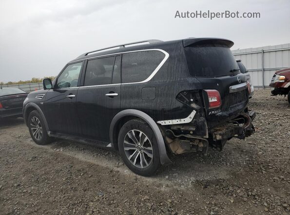 JN8AY2NC9L9615520 2020 NISSAN ARMADA Black Trasero izquierdo