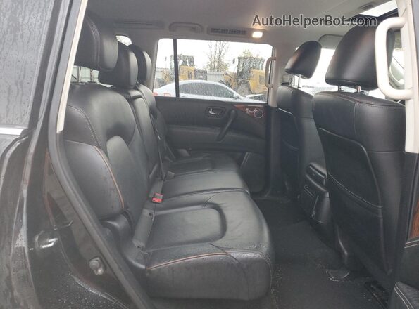 JN8AY2NC9L9615520 2020 NISSAN ARMADA Black Vista interior trasera