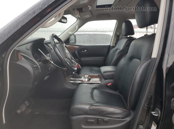 JN8AY2NC9L9615520 2020 NISSAN ARMADA Black Vista interior delantera