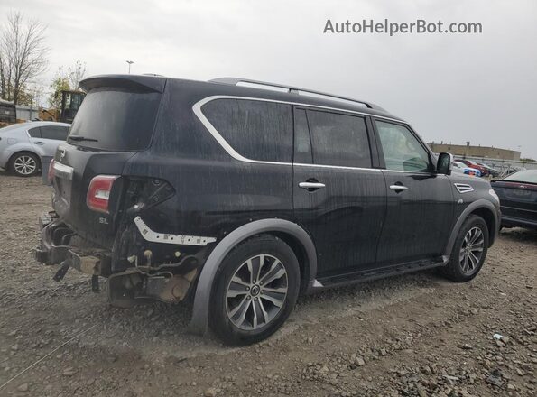 JN8AY2NC9L9615520 2020 NISSAN ARMADA Black Trasero derecho