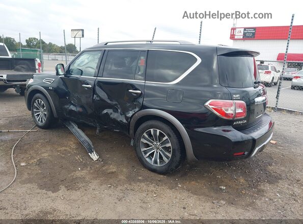 JN8AY2ND0L9108577 2020 NISSAN ARMADA Black Trasero izquierdo