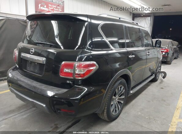 JN8AY2ND2L9106832 2020 NISSAN ARMADA Black Trasero derecho