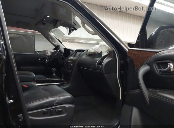 JN8AY2ND2L9106832 2020 NISSAN ARMADA Black Vista interior delantera