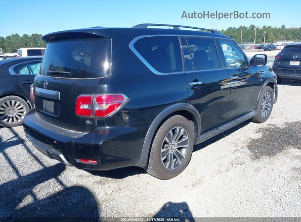 JN8AY2ND4L9108436 2020 NISSAN ARMADA Black Задня права чверть
