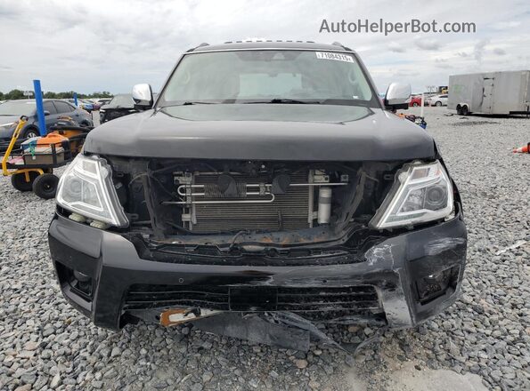 JN8AY2ND8L9105345 2020 NISSAN ARMADA Black Դիմացի տեսք
