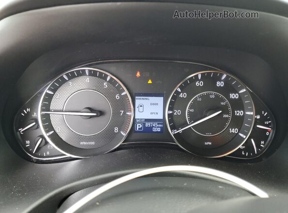 JN8AY2ND8L9105345 2020 NISSAN ARMADA Black Սարքավորումների վահանակի տեսք