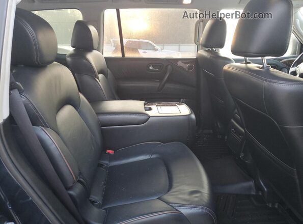 JN8AY2ND9L9108710 2020 NISSAN ARMADA Черный Вид задней части салона