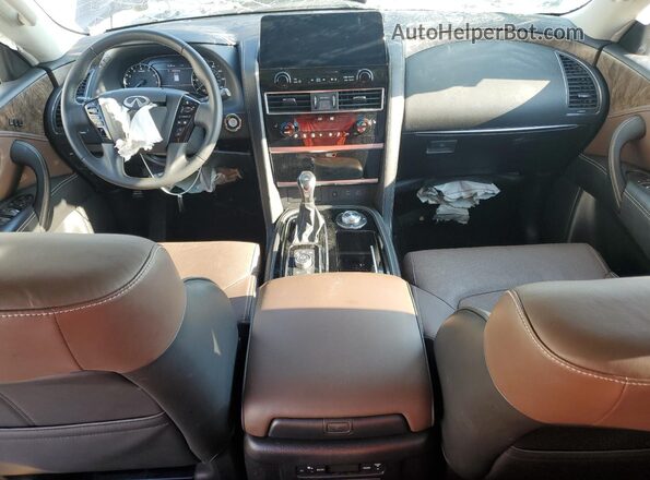 JN8AZ2AC4P9490791 2023 INFINITI QX80 Charcoal წინა პანელის ხედი