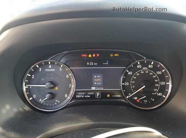 JN8AZ2AC4P9490791 2023 INFINITI QX80 Charcoal ხელსაწყოთა პანელის ხედი