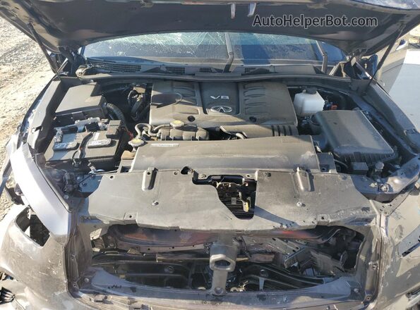 JN8AZ2AC4P9490791 2023 INFINITI QX80 Charcoal ძრავის განყოფილების ხედი