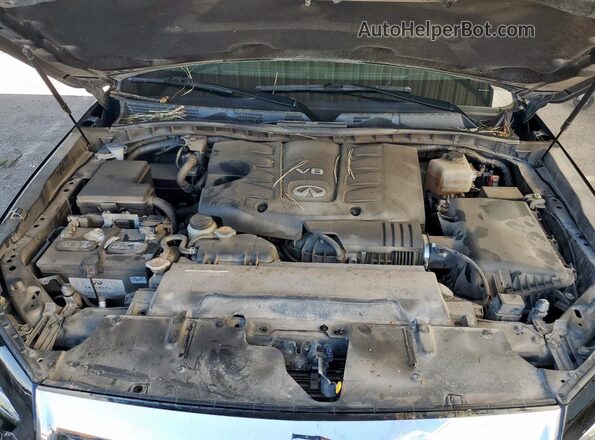 JN8AZ2AE6P9302077 2023 INFINITI QX80 Black Widok komory silnika