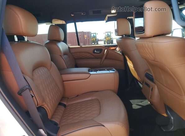 JN8AZ2AE7P9306381 2023 INFINITI QX80 White Rear interior view