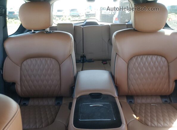 JN8AZ2AE7P9306381 2023 INFINITI QX80 White Rear seats view