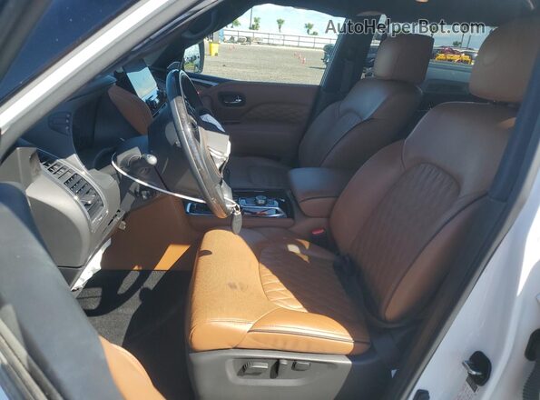 JN8AZ2AE7P9306381 2023 INFINITI QX80 White Front interior view