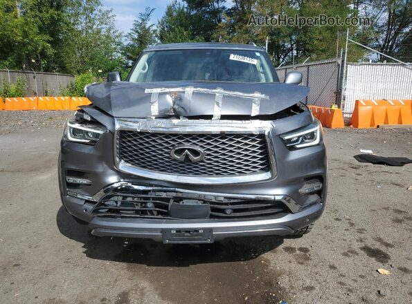 JN8AZ2AF0M9720249 2021 INFINITI QX80 Silver Front view
