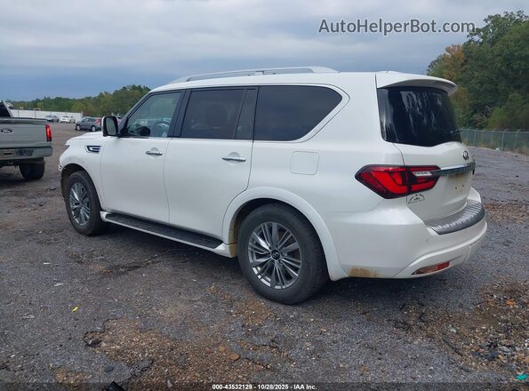 JN8AZ2AF3M9717801 2021 INFINITI QX80 White Tył lewy