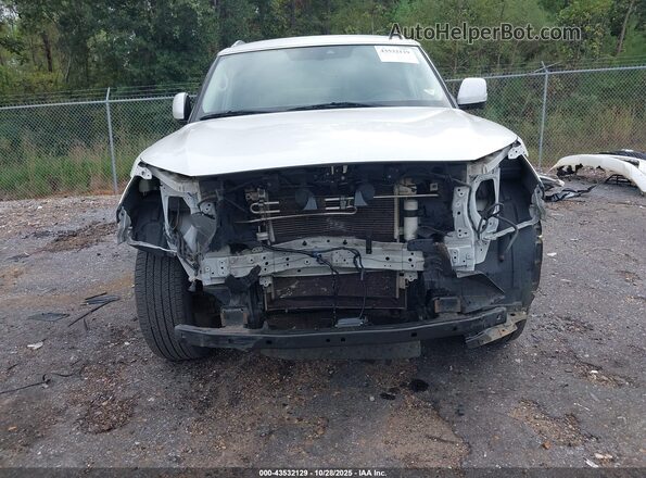 JN8AZ2AF3M9717801 2021 INFINITI QX80 White Widok z przodu