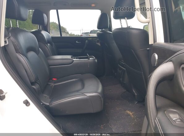 JN8AZ2AF3M9717801 2021 INFINITI QX80 White Widok naklejki z numerem VIN