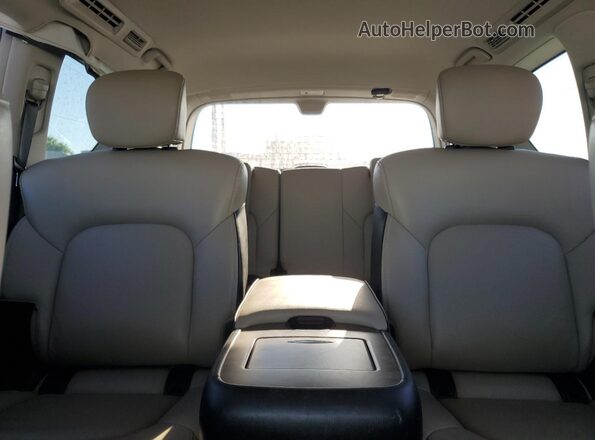 JN8AZ2AF4M9715619 2021 INFINITI QX80 White Widok tylnych siedzeń