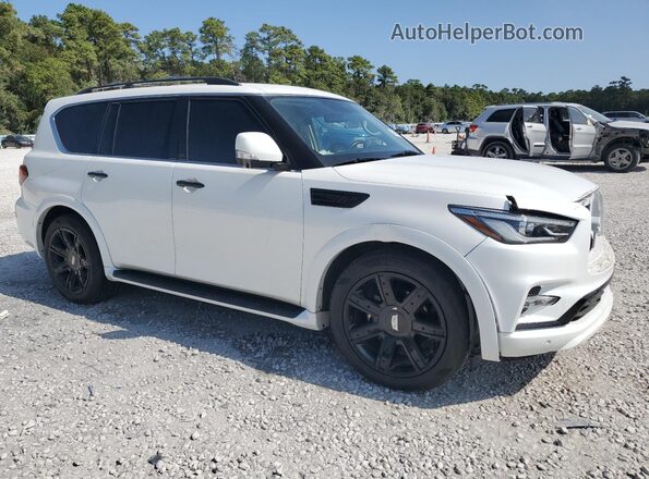 JN8AZ2AF5M9716309 2021 INFINITI QX80 White Przód prawy
