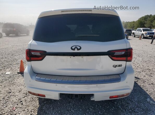 JN8AZ2AF5M9716309 2021 INFINITI QX80 White Widok z tyłu