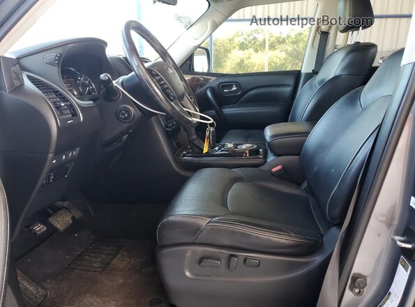 JN8AZ2AF6M9719476 2021 INFINITI QX80 Gray Вид салону спереду