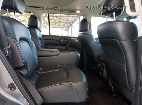 JN8AZ2AF6M9719476 2021 INFINITI QX80 Gray Вид задньої частини салону