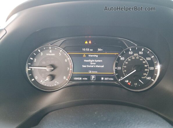 JN8AZ2AF6M9719476 2021 INFINITI QX80 Gray Вид щитка приладів