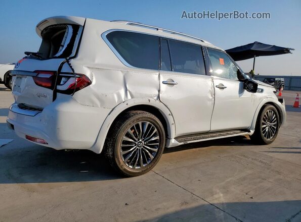 JN8AZ2AF9M9716541 2021 INFINITI QX80 White Задня права чверть